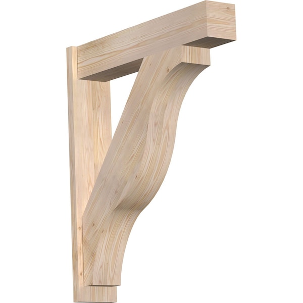 Ekena Millwork Funston Block Smooth Outlooker, Douglas Fir, 7 1/2"W x 36"D x 42"H OUT08X36X42FST05SDF - main